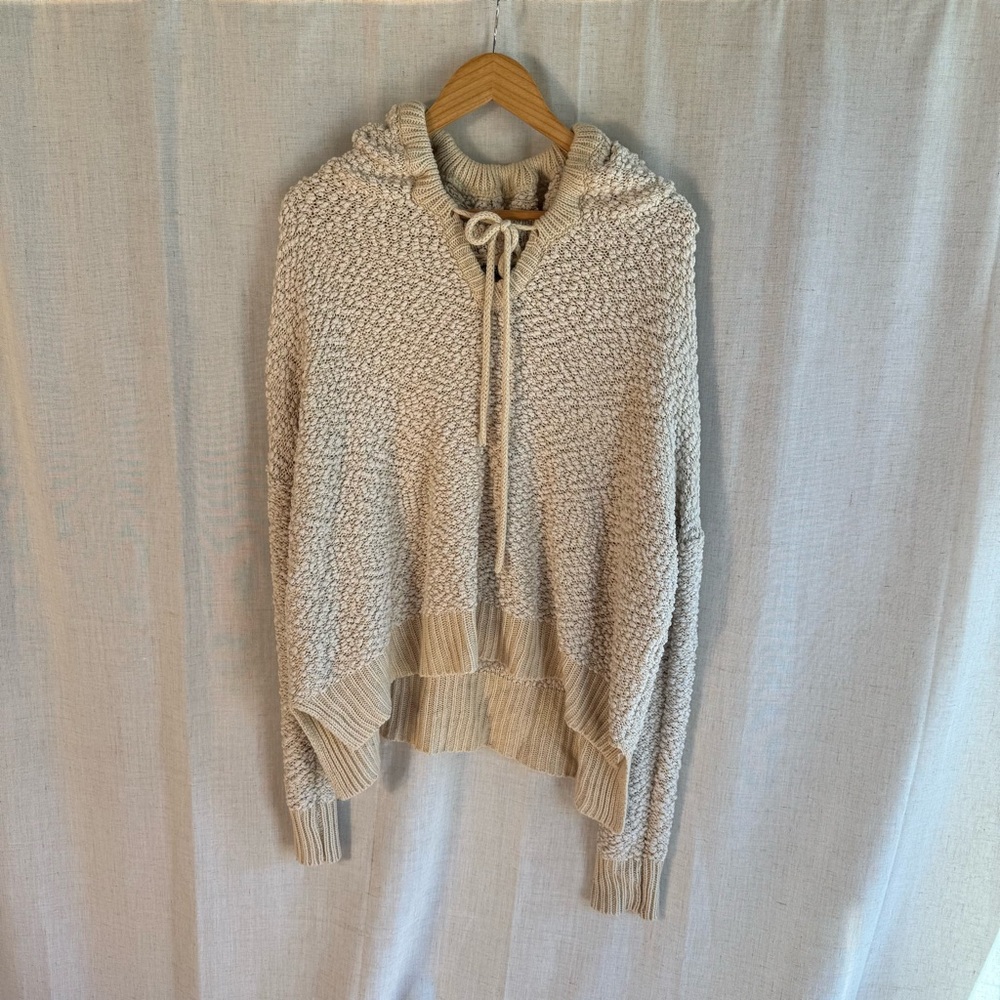Foreign Exchange Beige Knit Sweater